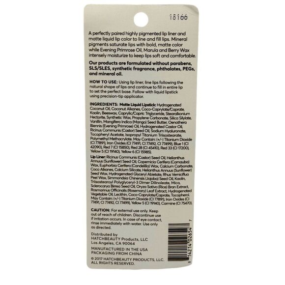 New 3 FOUND Wine Matte Liquid Lipstick & Liner + 2 Buff Ultra Shine Gloss Bundle - Picture 3 of 6